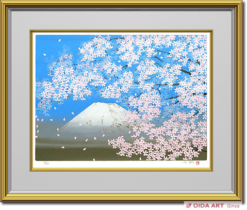 Nakajima Chinami Mt.Fuji in the spring