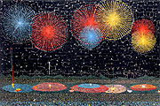 Yamashita Kiyoshi Fireworks of Nagaoka