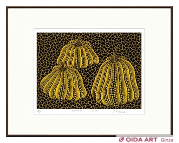 Kusama Yayoi Three Pumpkins