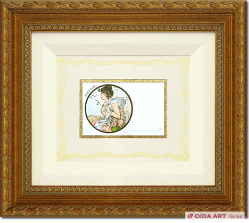 Mucha Maria Alphonse Art card September