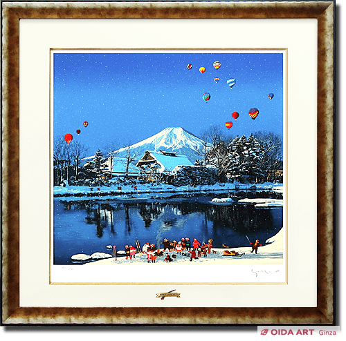 Yamagata Hiro Snowy Mt.Fuji from Essence of Japan