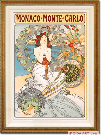 ミュシャ MONACO MONTE-CARLO, 1897
