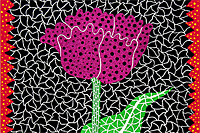 Kusama Yayoi Tulipe(I)　(Amour pour toujours)