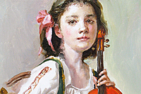 奥龍之介 バイオリンの少女