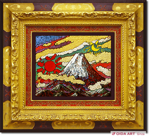 Kinutani Koji  Sunrise Mt.Fuji under the golden clouds