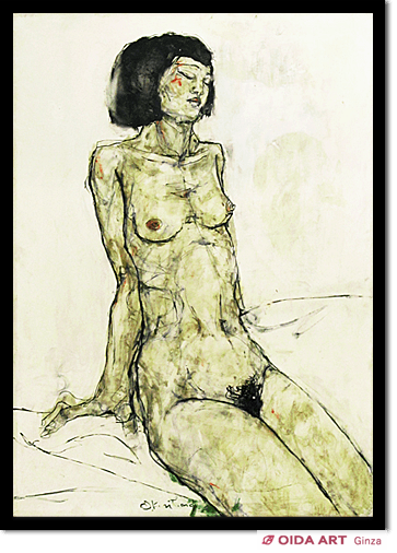 栗原一郎 裸婦 | 絵画など美術品の販売と買取 | 東京・銀座 おいだ美術