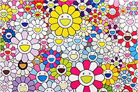 Murakami Takashi An Homage to Yves Klein,Multicolor D,2012