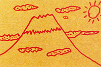 Kusama Yayoi Untitled(Mt.Fuji)