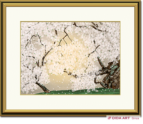 中島千波「臥龍桜」 絵画 販売 買取 | 東京 自由が丘にある画廊