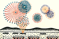 Yamashita Kiyoshi Fireworks(2)