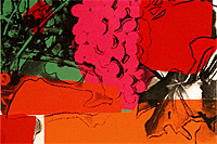 Warhol Andy Grape , six-piece set