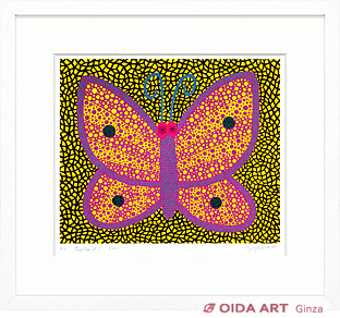 Kusama Yayoi Butterfly(I)　(Amour pour toujours)