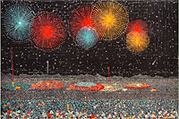 Yamashita Kiyoshi Fireworks of Nagaoka (medium)