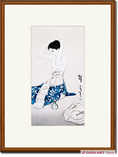 竹久夢二 蛙 | 絵画など美術品の販売と買取 | 東京・銀座 おいだ美術