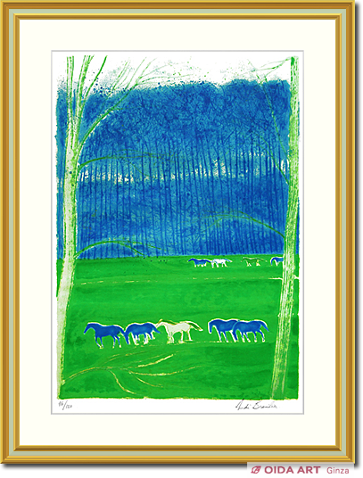 Andre Brasilier Small forest