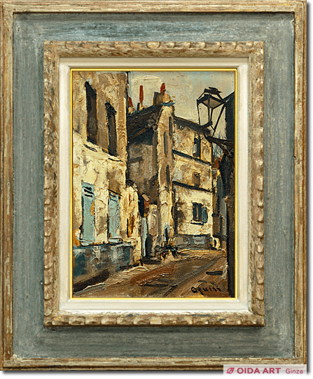 Oguiss Takanori Saint-Denis  –  Alley with streetlamp