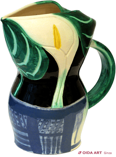 Picasso Pablo pitcher with arums