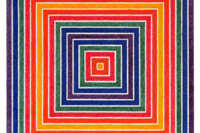 フランク・ステラ　MULTICOLORED SQUARES I