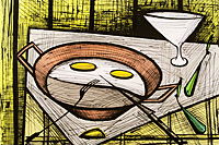 Buffet Bernard Eggs on a plate