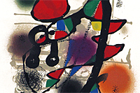 Miro Joan  Lithograph Collection III No.7