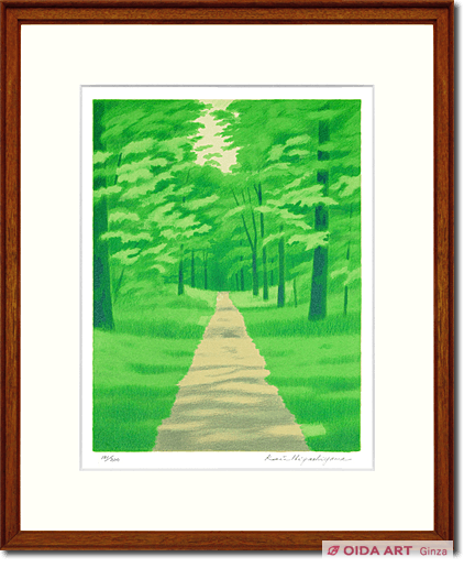 Higashiyama Kaii A path in the forest