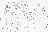 パブロ・ピカソ Les Trois Graces,II