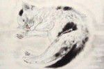 Fujita Tsuguharu (Leonard Foujita) Little cat