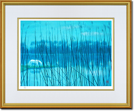 Higashiyama Kaii Waterfront in the morning (new reprint picture)