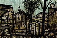 Bernard Buffet In the depth of the mountain from Carmen