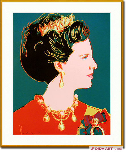 Andy Warhol Queen Margrethe(#343)