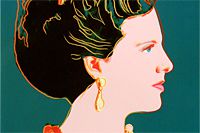 Andy Warhol Queen Margrethe(#343)