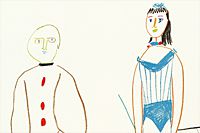 Pablo Picasso Human comedy 12 from VERVE