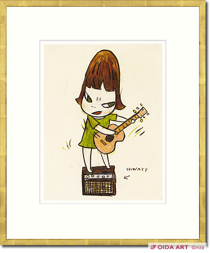 Nara Yoshitomo Untitled (Guiter girl)