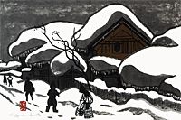 Saito Kiyoshi Aizu in winter