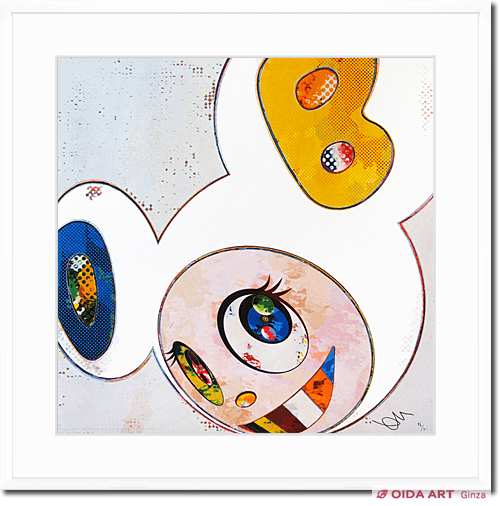 Murakami Takashi And Then×6 (White：The Superflat Method,Blue and Yellow Ears)