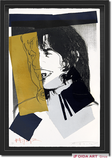 Andy Warhol MICK JAGGER ＃142