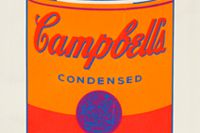 Andy Warhol Campbell’s Soup shopping bag