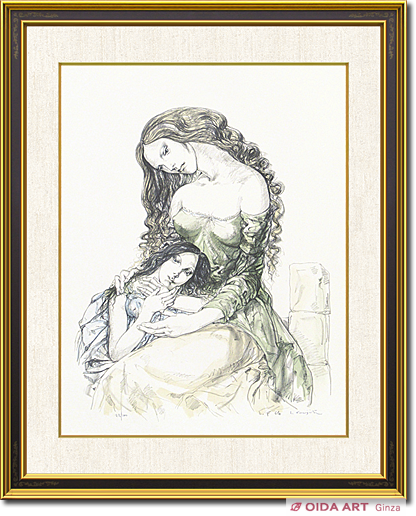 Fujita Tsuguharu (Leonard Foujita) Mother and child