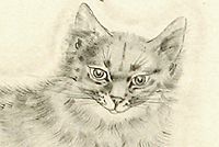 Fujita Tsuguharu (Leonard Foujita) A Book of Cats “Miraha”