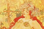 Mucha Maria Alphonse Autumn in 1896