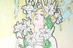 Mucha Maria Alphonse Lily