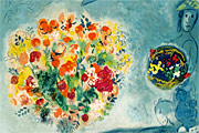 Chagall  Marc Evening sun from Nice and Cote d’Azur