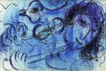 Chagall  Marc Person who flutes it from Chagall by JACQUES LASSAIGNE　