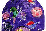Chagall  Marc Jerusalem window – The Tribe of Simeon