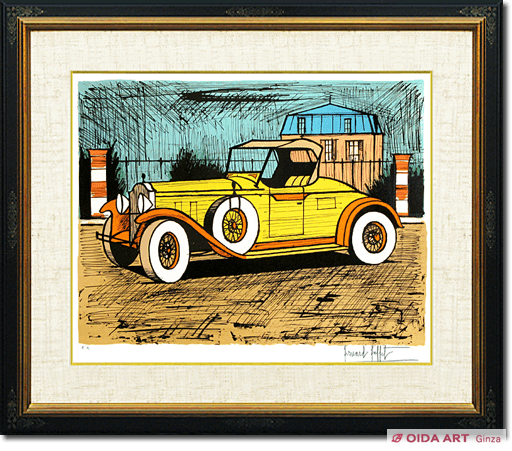 Buffet Bernard Yellow Packard 1928