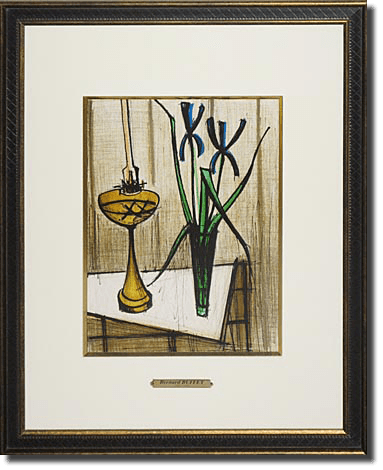 Buffet Bernard Still life with iris