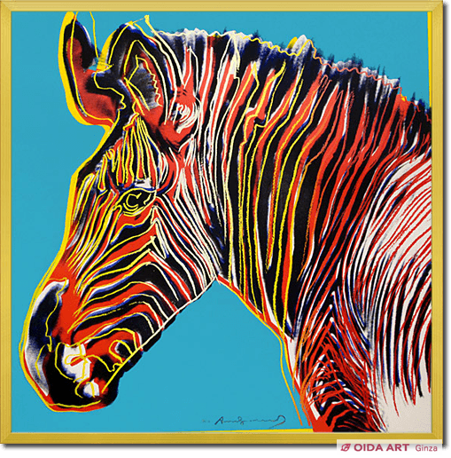 Warhol Andy The kind on the verge of extinction"Grevy’s Zebra"