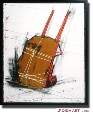 Christo Javacheff Package on Handtruck