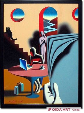 Kostabi Mark TECHNOLOGICAL OBSESSION （ALL RIVERS FLOW TO THE SEA）