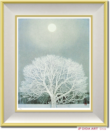 Higashiyama Kaii(new reprint) Beautiful scenery of winter (new reprint picture)